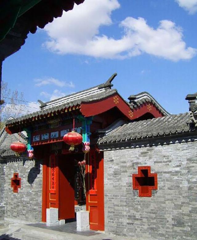 51 古建筑之 一殿一卷式垂花门|檐柱|垂花门|前檐_新浪新闻