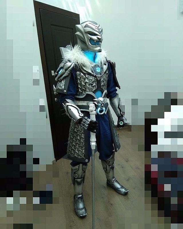 《守望先锋》白虎源氏cosplay:最帅的皮肤!