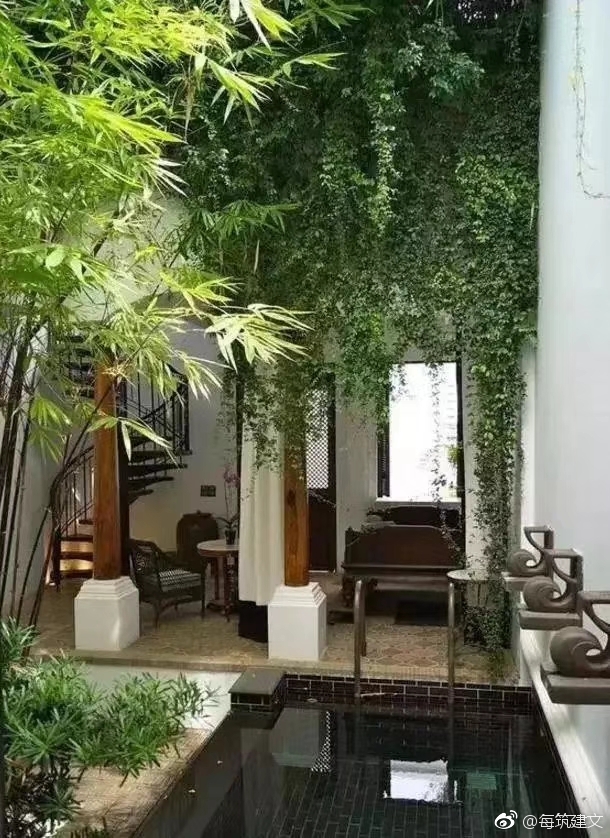 咏竹林小院 空谷传幽,细雨绵绵,与君执手,凝眉熠熠