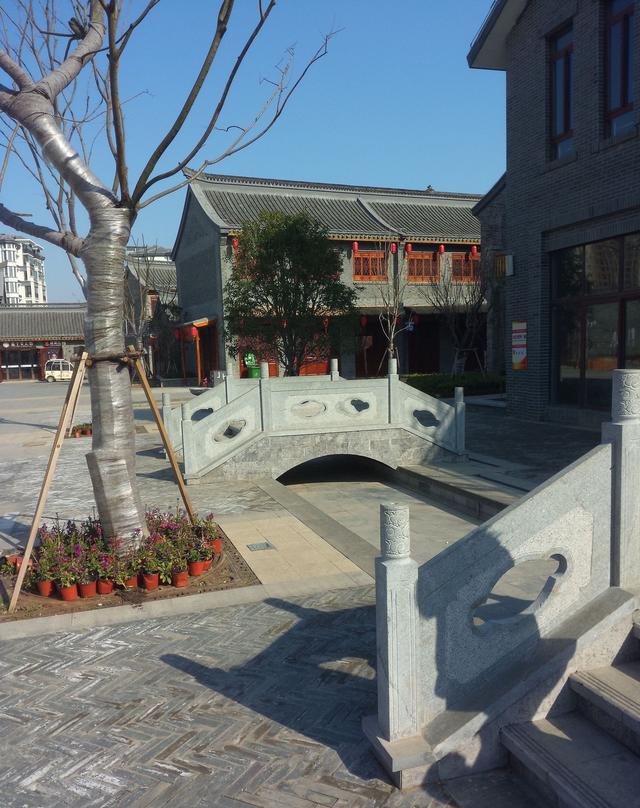 词踏沙行蚌埠五河顺河老街观景