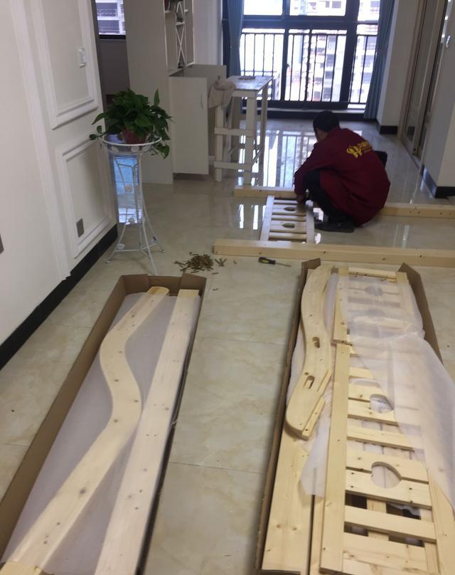 原来现在的家具都是这么安装的?现场安装后的效果图奉上!