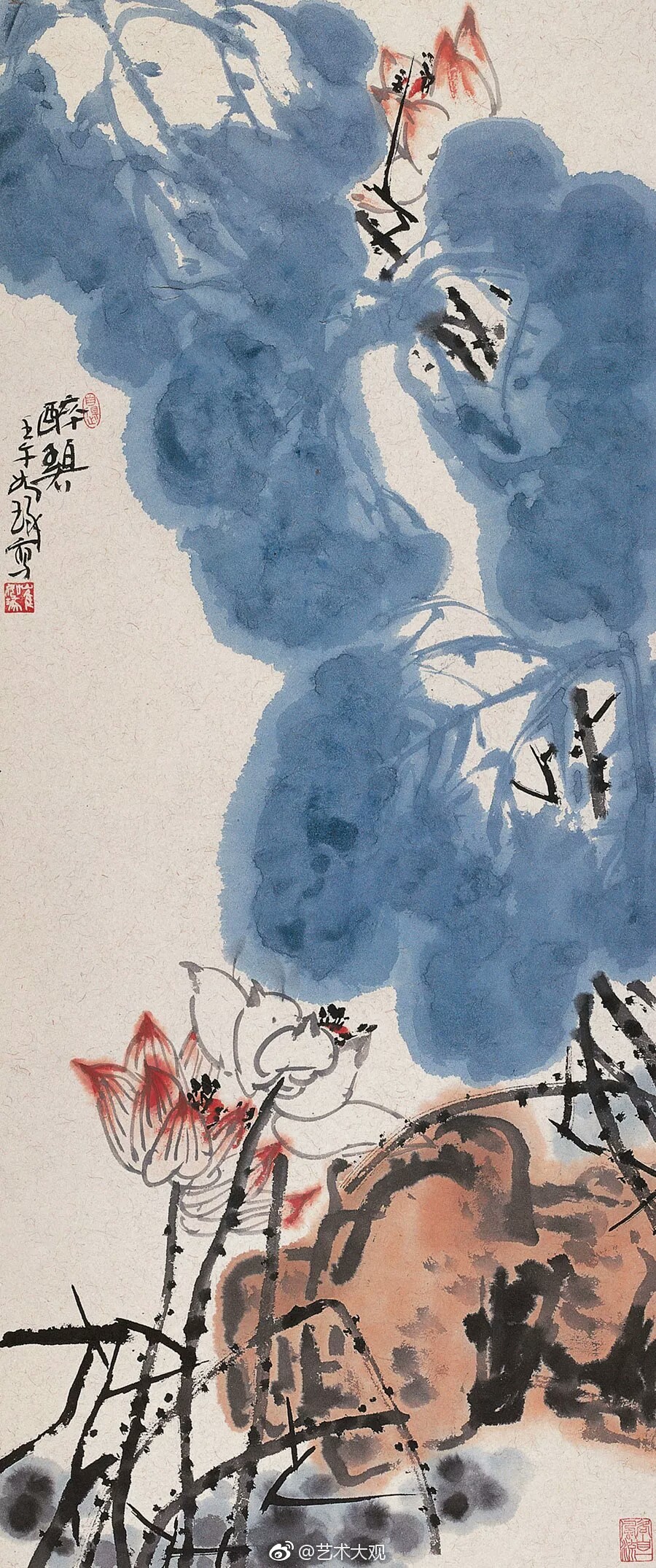 崔如琢花鸟画作品欣赏