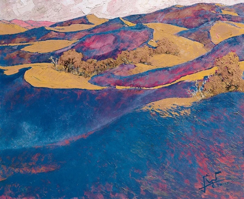 东方意蕴,油画的装饰性与表现性|新疆|克里木|油画_新浪新闻