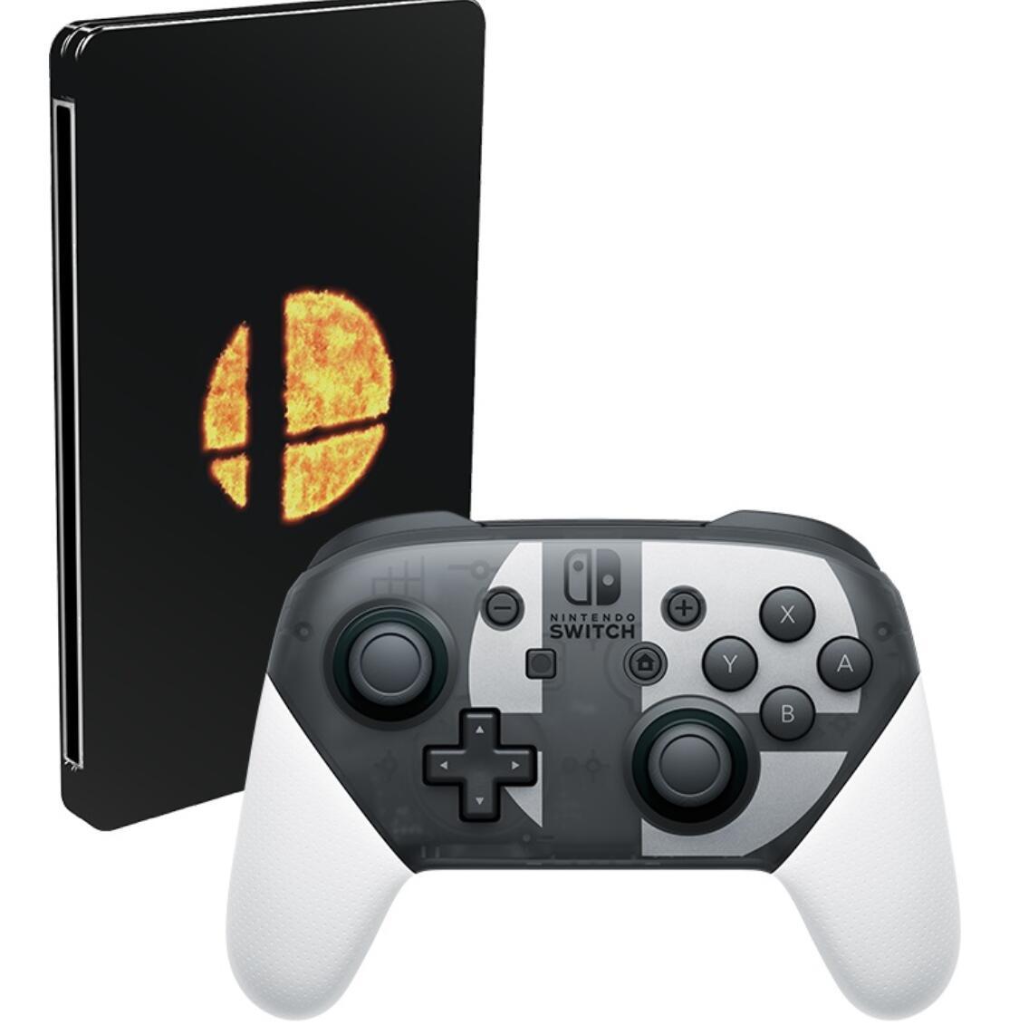 《任天堂明星大乱斗 特别版》限定版switch pro手柄公布|手柄|限定版