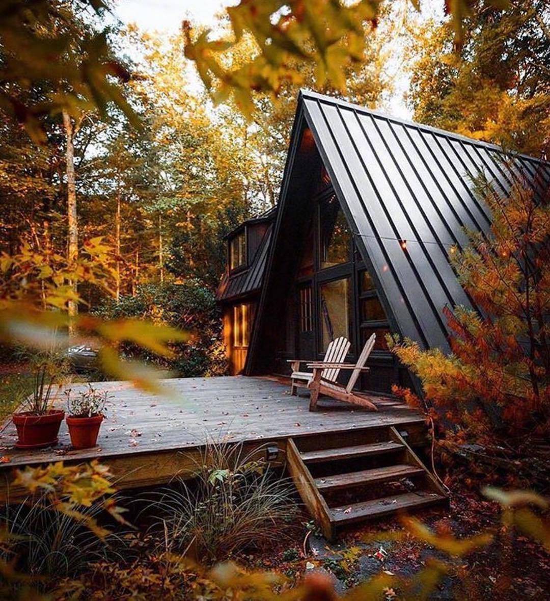 森林里的小木屋,好想体验