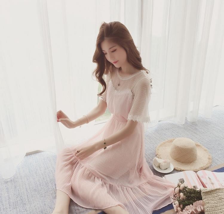 夏季何不来一件薄纱长裙 优雅时尚又清凉