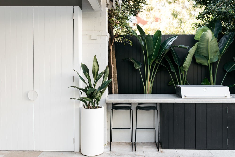 庭院设计:别墅洋房花园也可以北欧风,黑白配色颜值高的很!