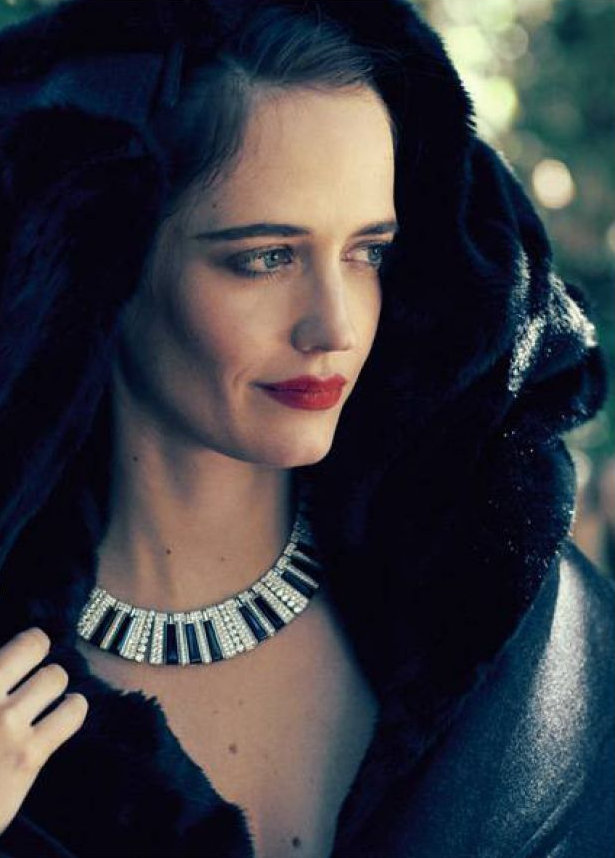 伊娃·格林为"madame figaro"杂志今年11月号拍摄的新大片