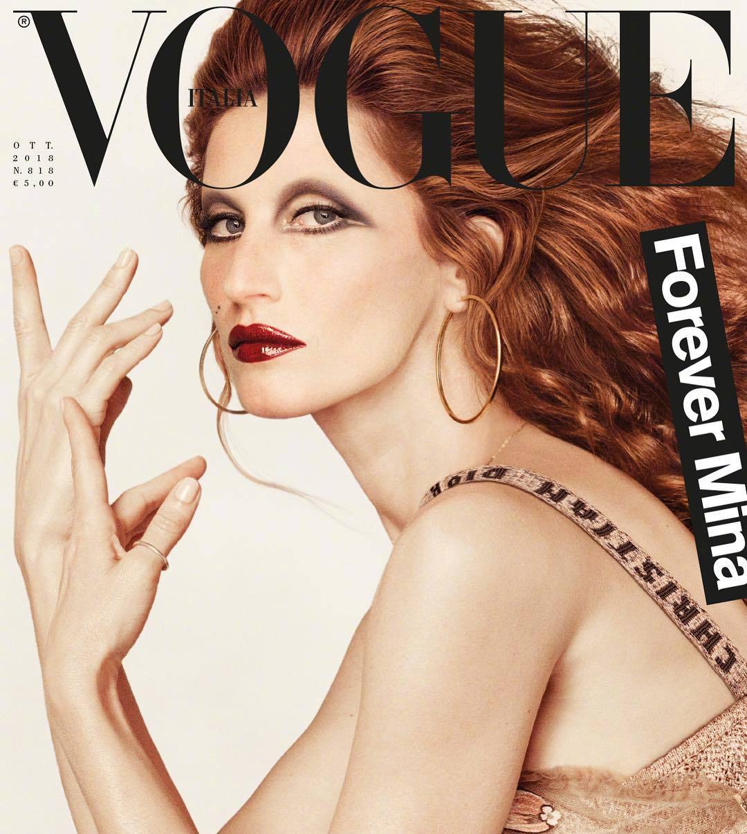吉赛尔·邦辰gisele bundchen登上《vogue》意大利版 2018年10月号