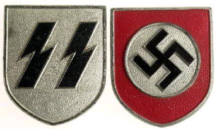 二战德军常见的和罕见的头盔盔徽,为什么有的不标志盔徽