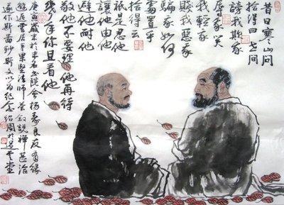 寒山和拾得为何被称为和合二仙?要友谊还是要爱情?|寒山寺|寒山|二仙_新浪新闻