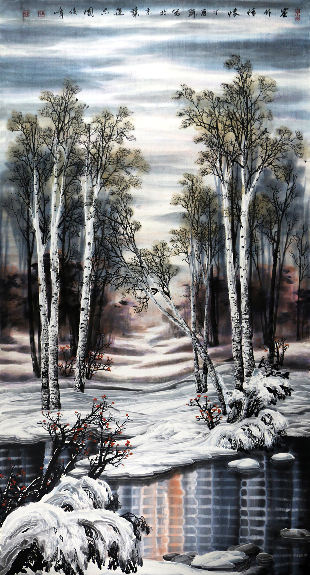 知名冰雪画家高俊峰艺术作品鉴赏