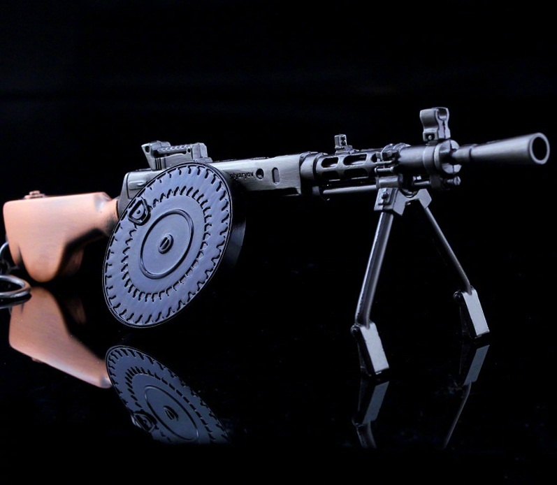 1938年苏联两次售华当时世界最先进dp28转盘轻机枪共2600挺