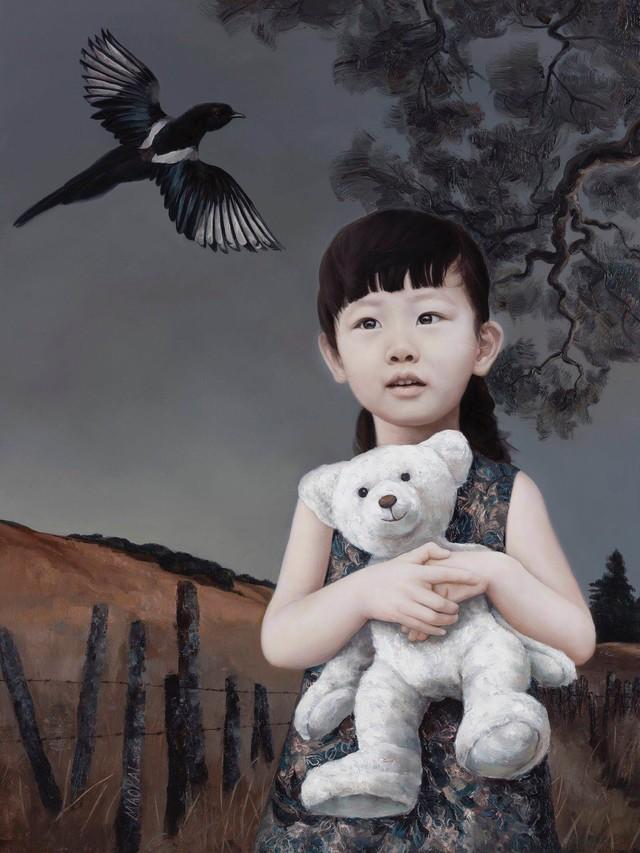 ​小小少年,苦逼学画n年,如今一幅油画十几万!|小西游记|油画|布面_