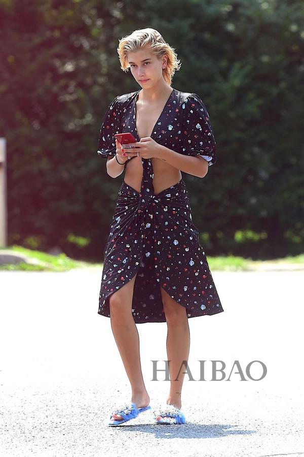 收到16岁时的梦想钻戒,比伯甘愿为她剃须,海莉·鲍德温 (h