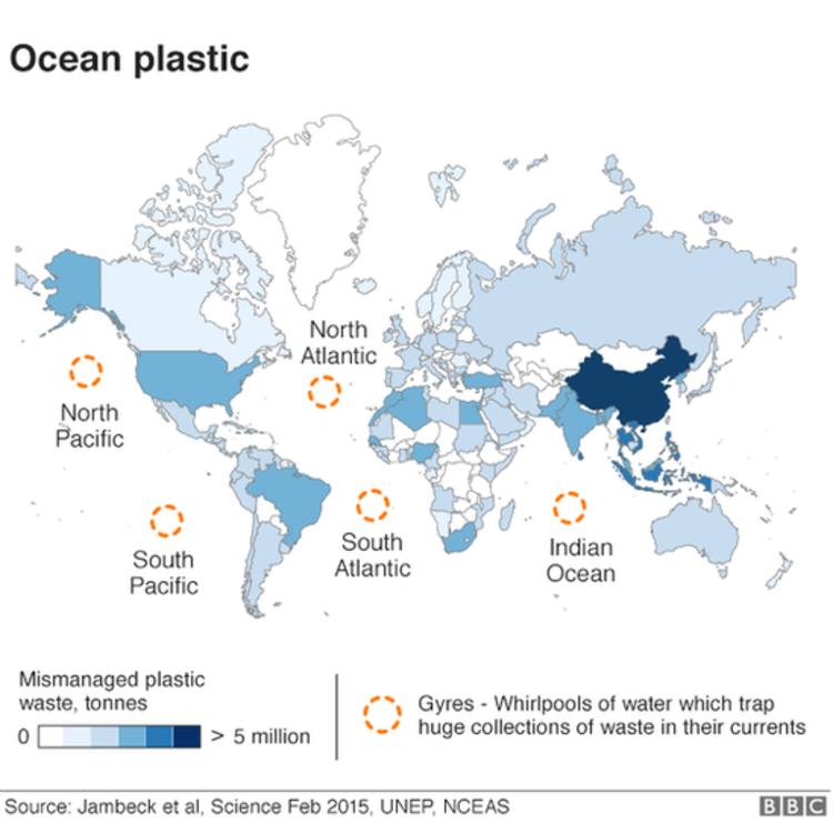 世界海洋污染分布图图片