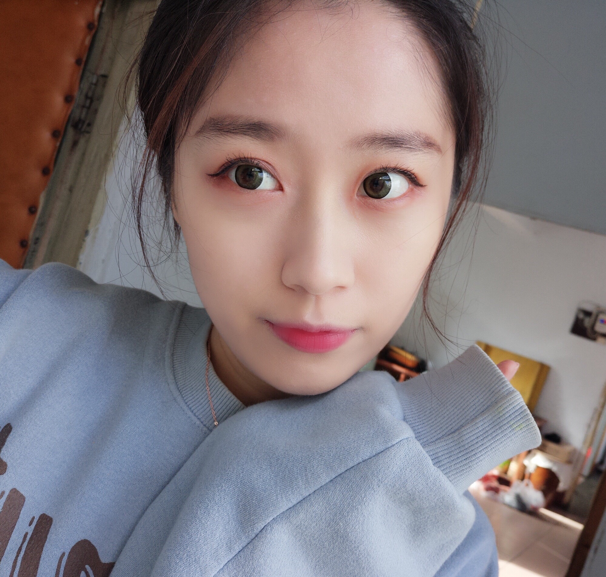 活捉一枚大长腿美女 韩国釜山外国语大学 钱程 身高178cm 体重105斤