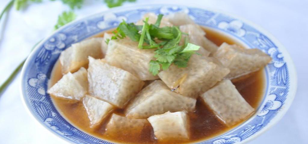 家乡的特色小吃——安阳皮渣, "安阳三大宝"之一, 美容又保健