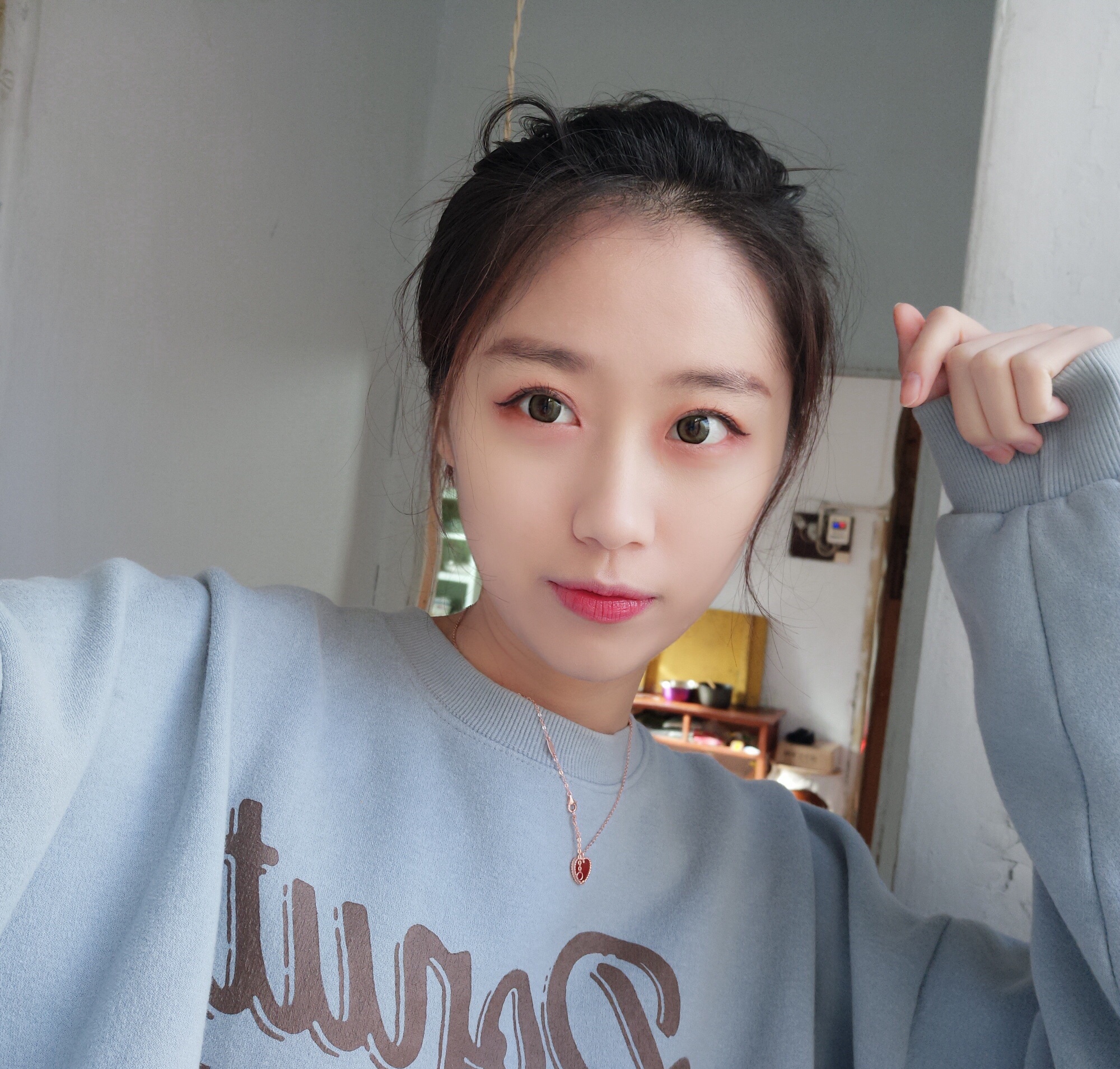 活捉一枚大长腿美女 韩国釜山外国语大学 钱程 身高178cm 体重105斤