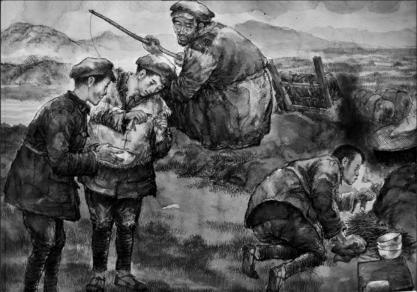 金色的鱼钩帮战士熬过20天却没留住老班长的命