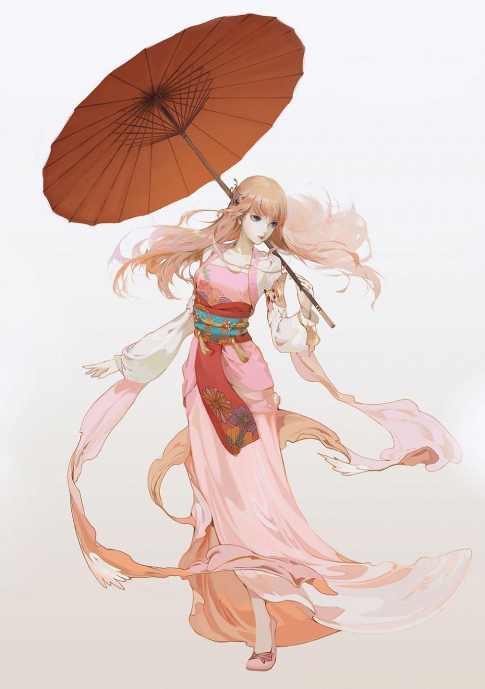 猫妖的诱惑人设概念图首曝少女质感助力动画梦幻升级