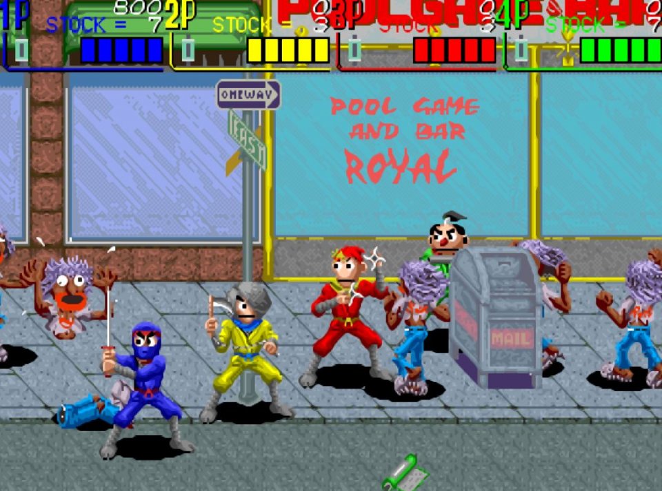 街机游戏厅那些可以四个人玩的游戏每一款游戏都有一段血泪史