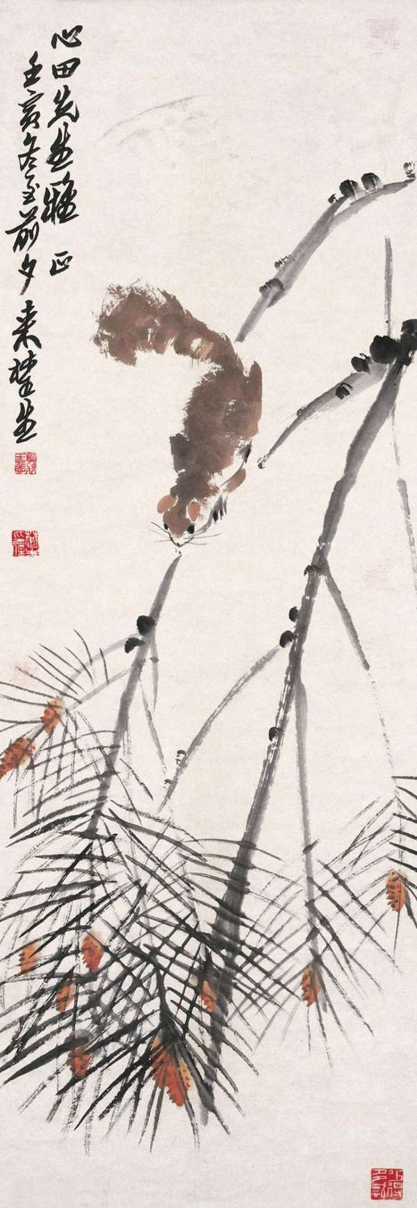 来楚生国画作品欣赏