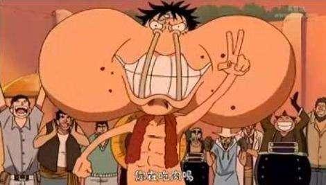 海贼王路飞筷子插鼻孔的表情是向谁学的骨灰级海迷才知道