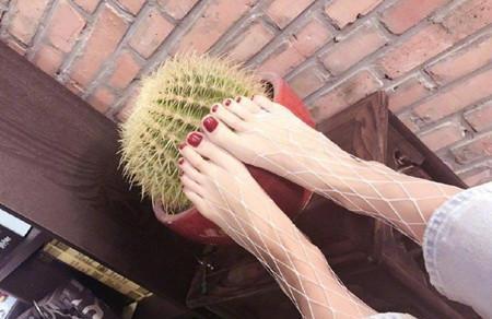 张蓝心脚也太大了! 凉鞋都不够穿了, 网友: 匀给赵丽颖点就好了