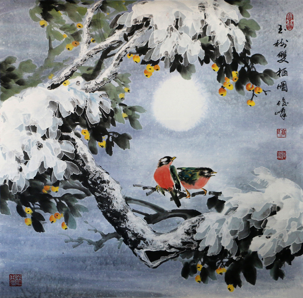 知名冰雪画家高俊峰艺术作品鉴赏