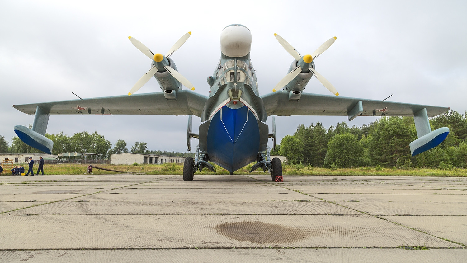 苏联/俄罗斯装备的别-12,一种老式的"水上飞机"