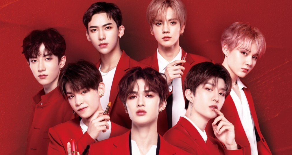 官博放私藏感恩礼乐华七子同框放电朱正廷范丞丞耍酷凹造型