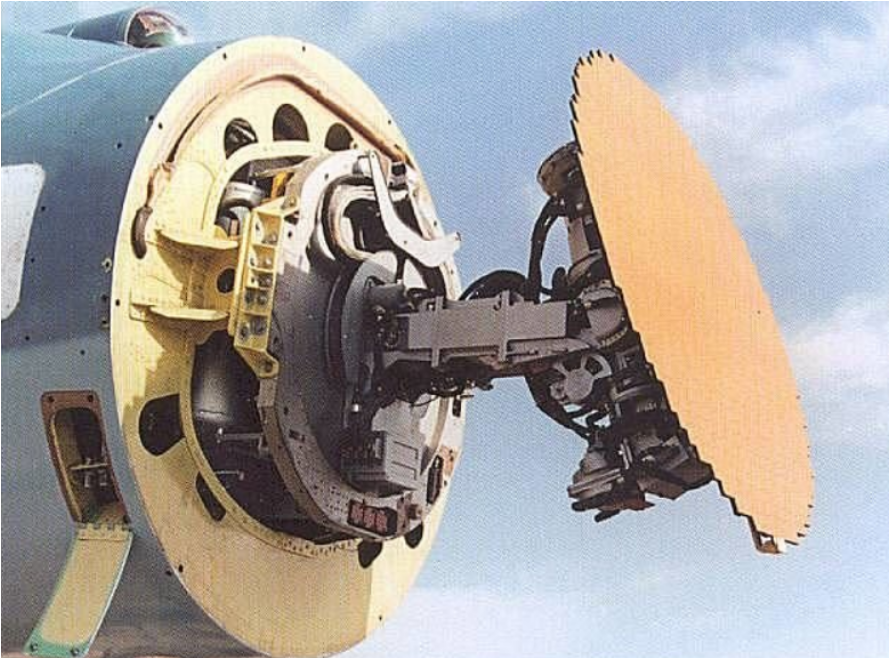 看中国侧卫战机雷达如何走到顶级水平