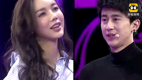 非常完美-男嘉宾为了看清女嘉宾的长相,直接登台与她四目相对!