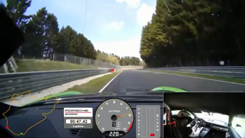 新911gt3rs,纽北圈速突破7分钟