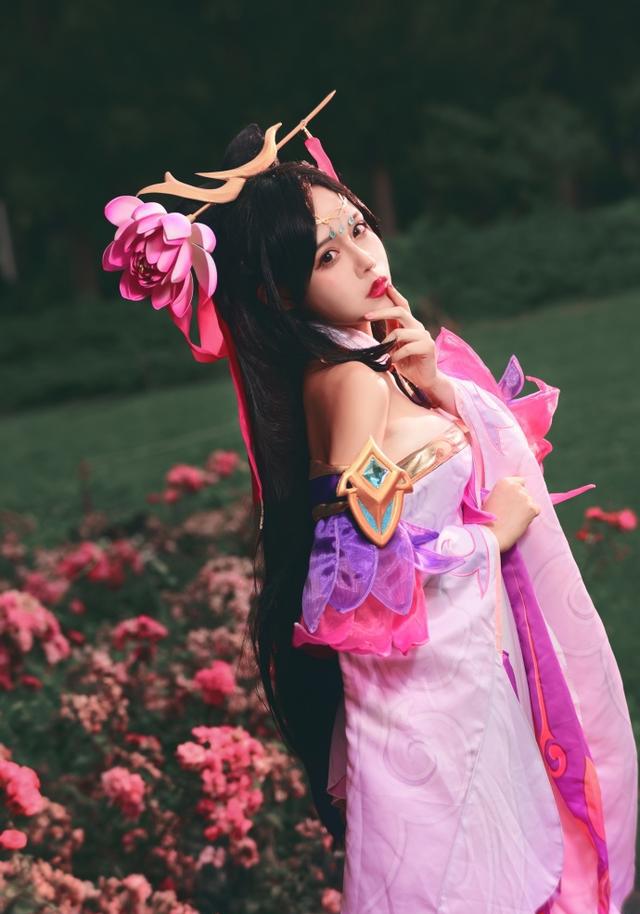 cosplay王者荣耀之楚楚动人的貂蝉