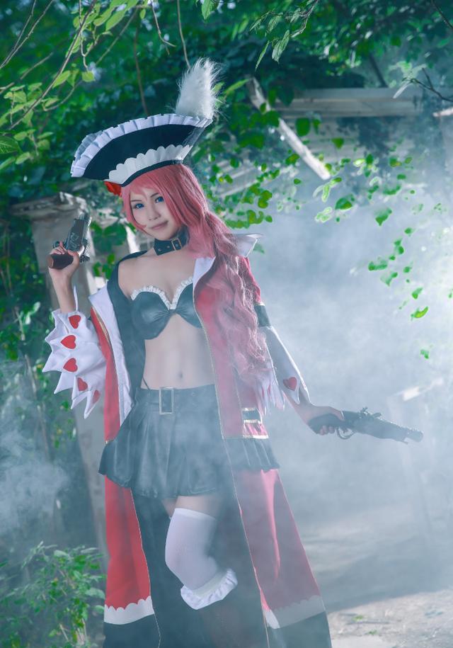 cosplay 王者荣耀之虞姬的加勒比小姐