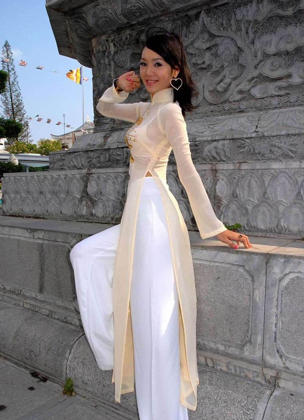 越南旗袍美女你最喜欢哪一个