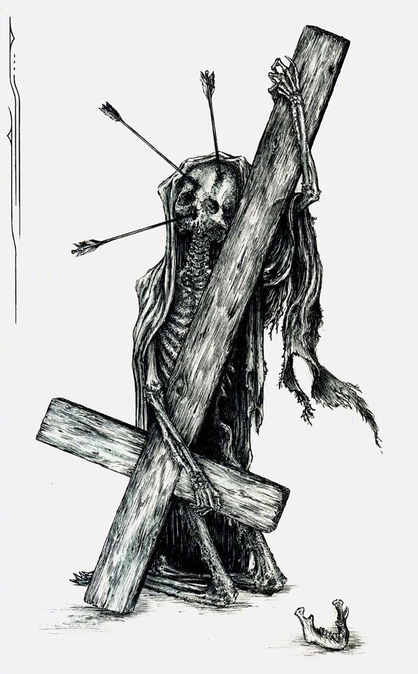 暗黑系哥特式画作 | elias aquino