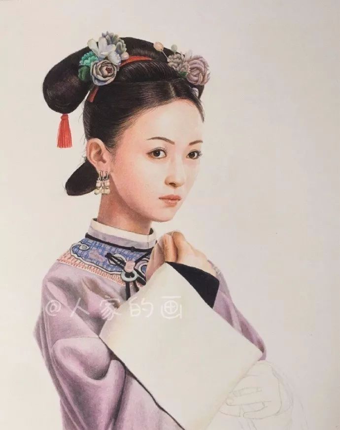 彩铅手绘延禧攻略魏璎珞