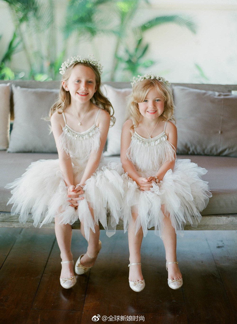 可爱的小花童,真心想都捏一把_新浪看点