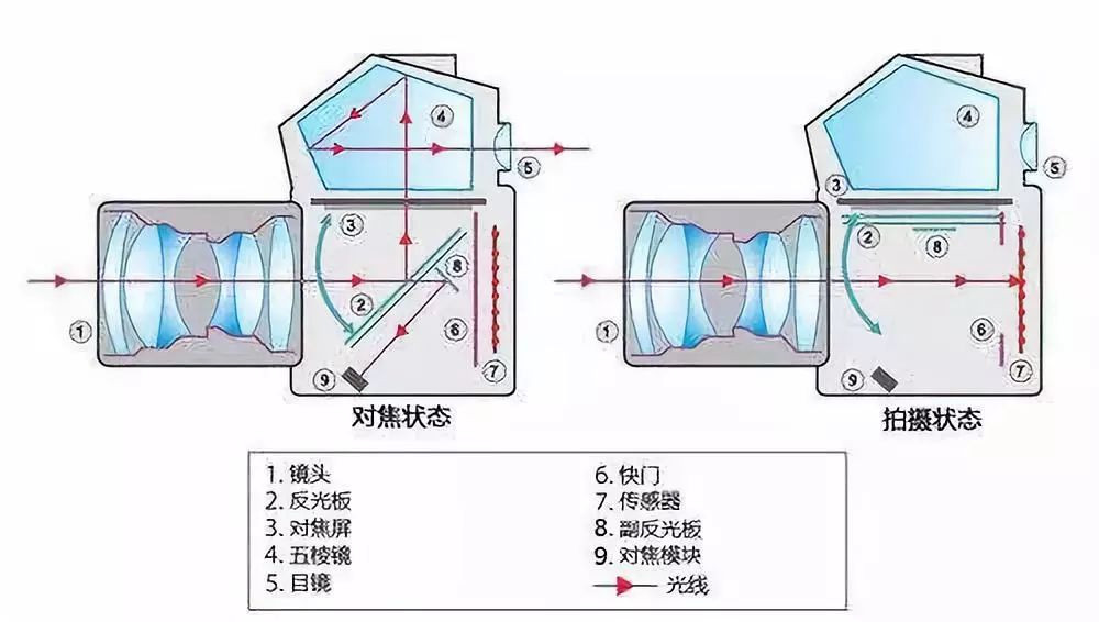 单反相机原理(2)微单─无反光镜可交换镜头式相机(mirrorless