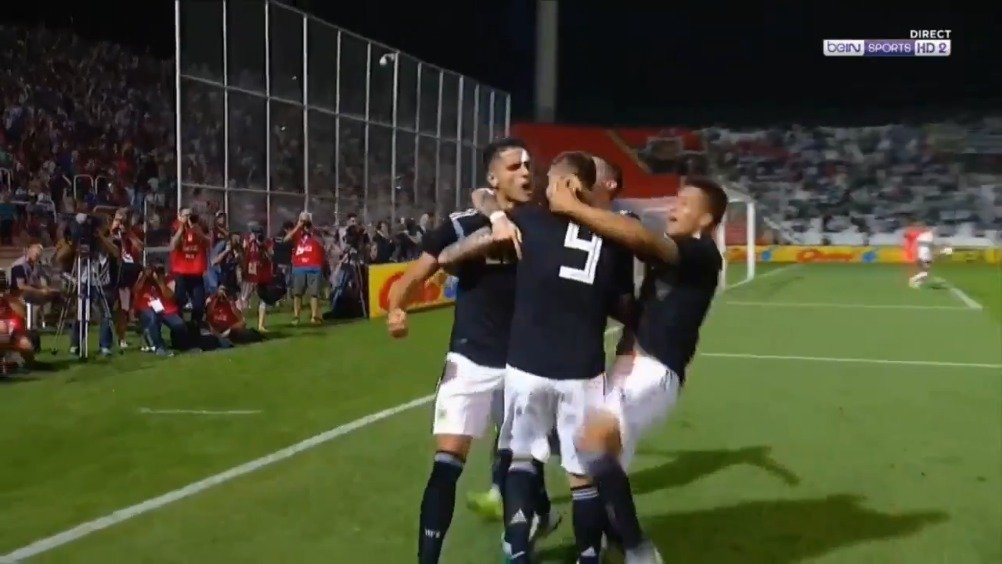 【2018 中国男排 国际友谊赛第一场阿根廷vs中