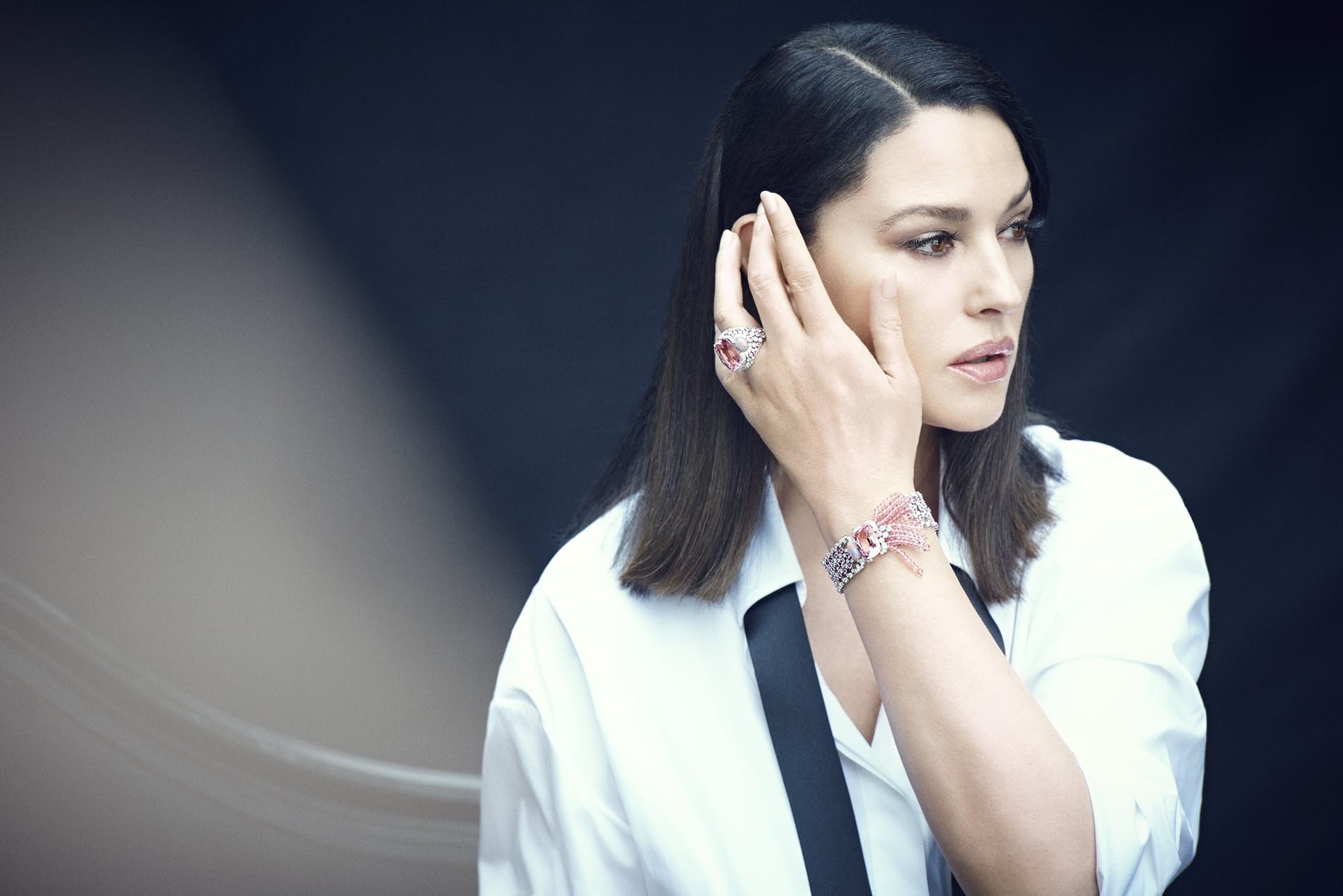 monica bellucci for lofficiel brasil magazine.