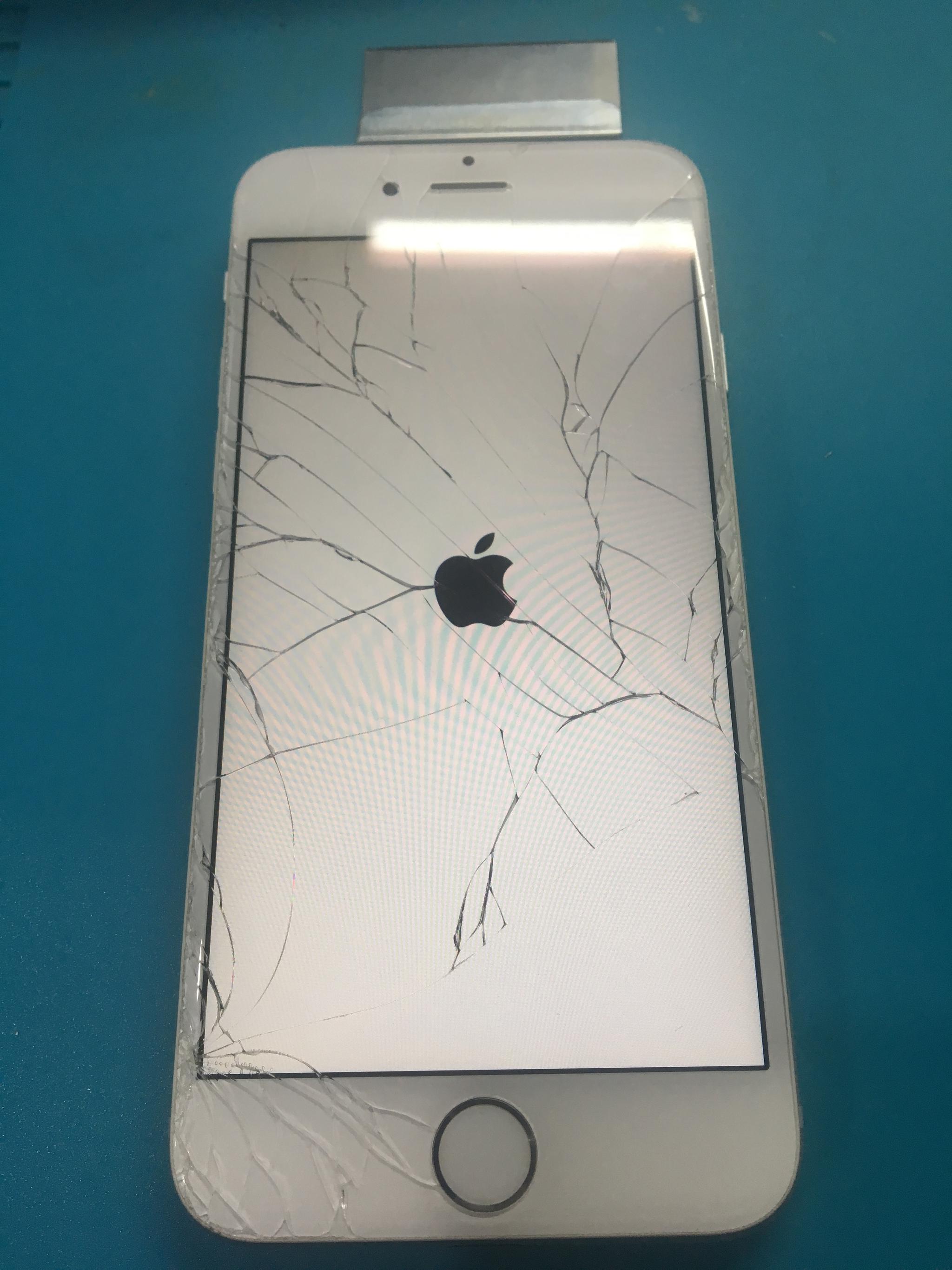 "iphone6手机爆屏修复",三分钟你也可以学会(同步自