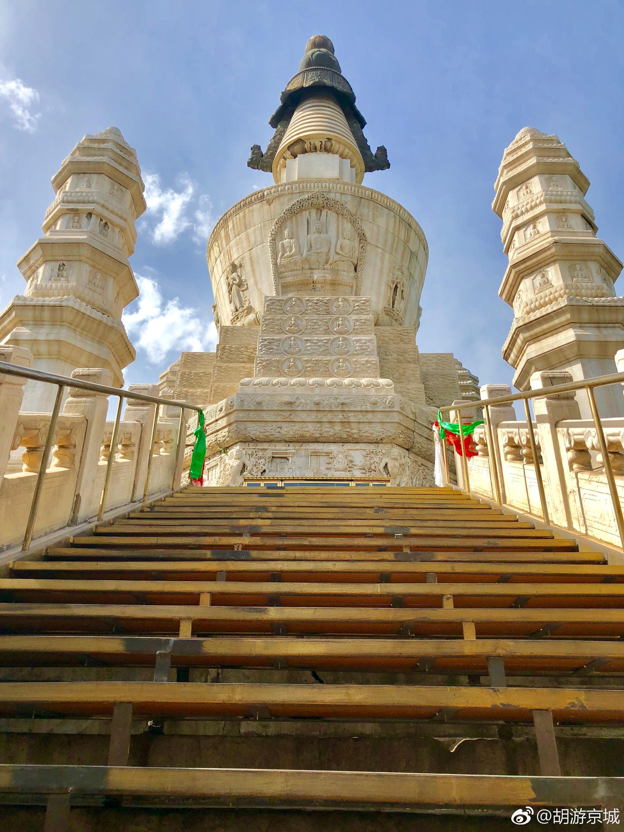300多年来首次亮相公众的西黄寺清净化城塔真的很美