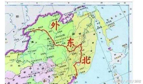 历史老师说:中国地图并不完整,原来还有外西北和外东北