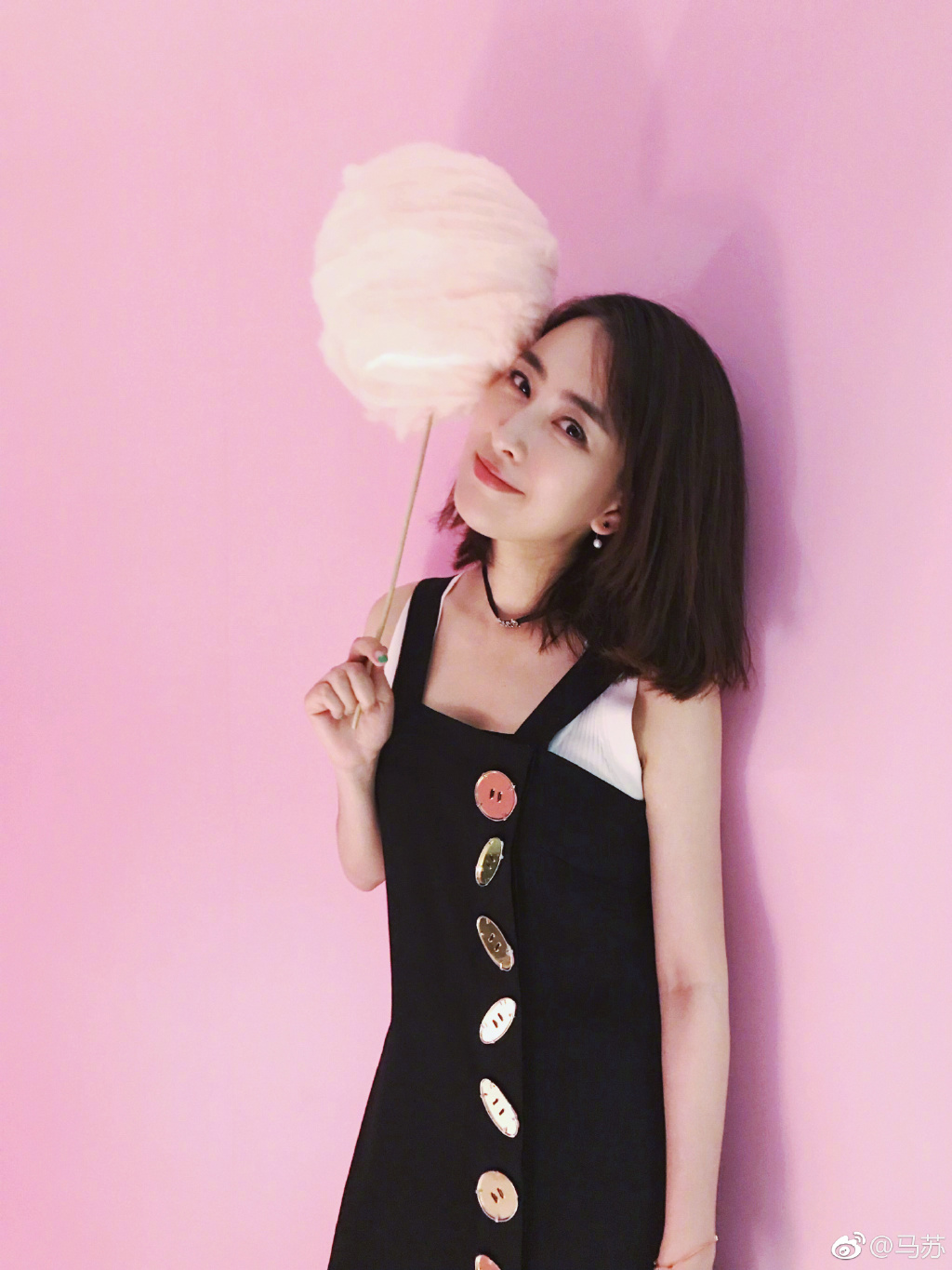 马苏又换发型了一款披肩短发造型显小10岁不止37岁好气质依旧