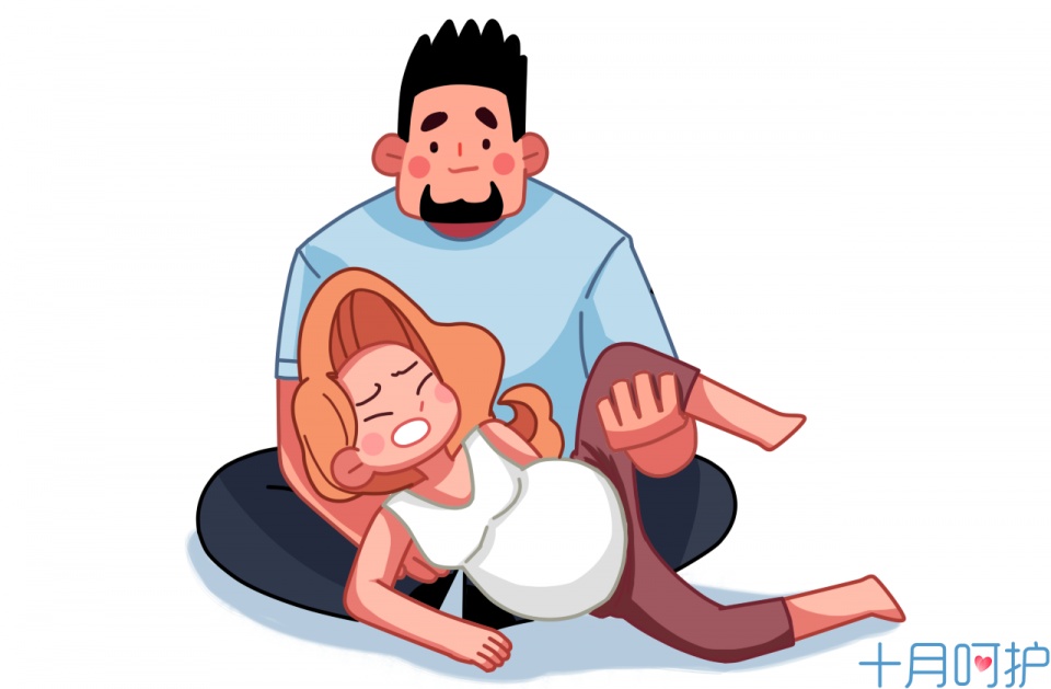 分娩中,6种姿势2种办法,让你的顺产更轻松