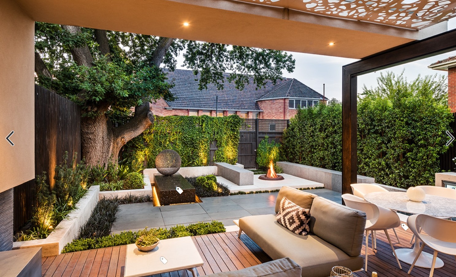 庭院设计空间丰富温馨精美的别墅洋房花园6mx6m院子可参考